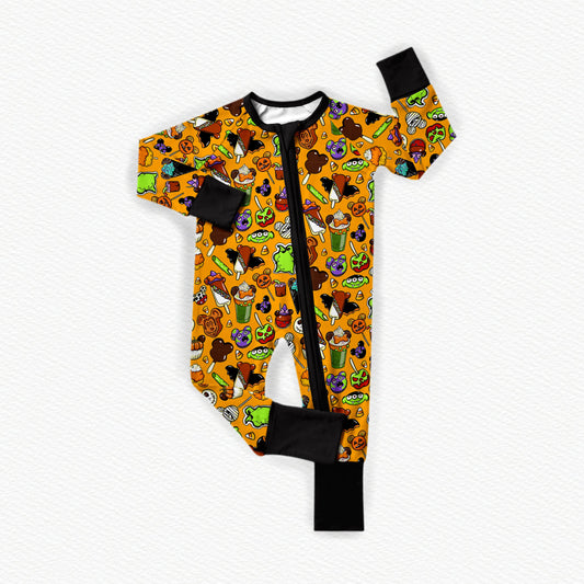Candy Cauldron Bamboo Zippy Pajamas