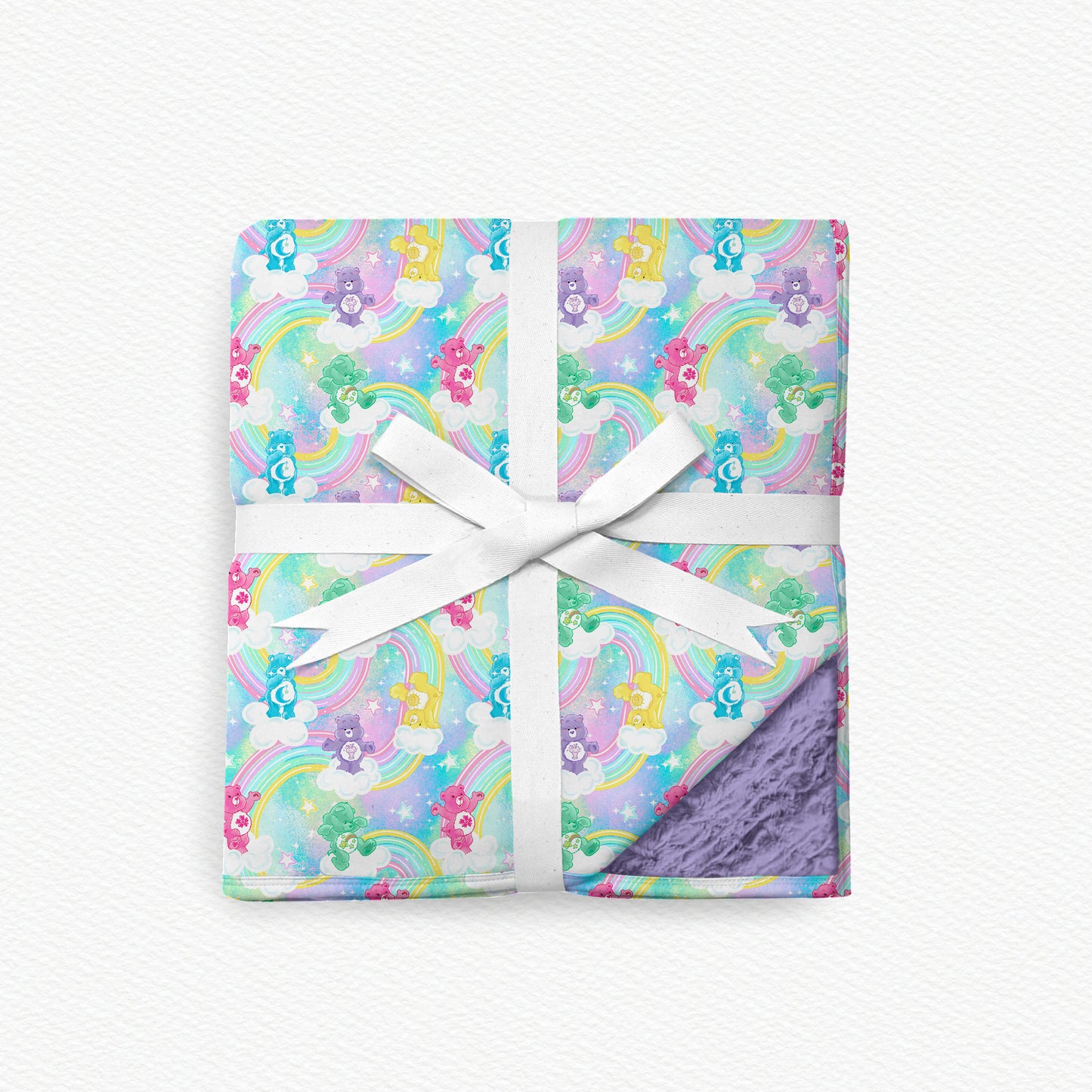 Cloud Nine Cuties Fur Backed Bamboo Blanket