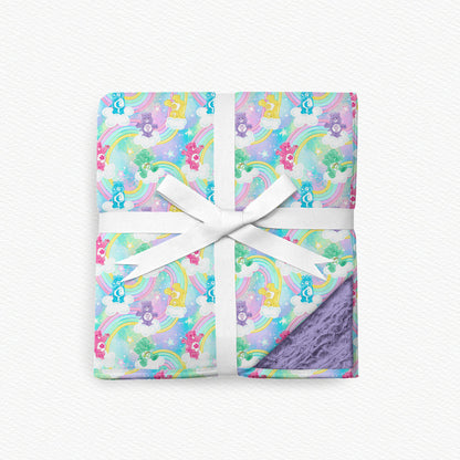 Cloud Nine Cuties Fur Backed Bamboo Blanket
