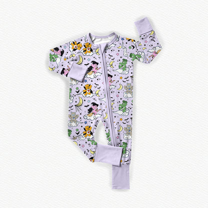 SCARING Is What Counts Bamboo Zippy Pajamas