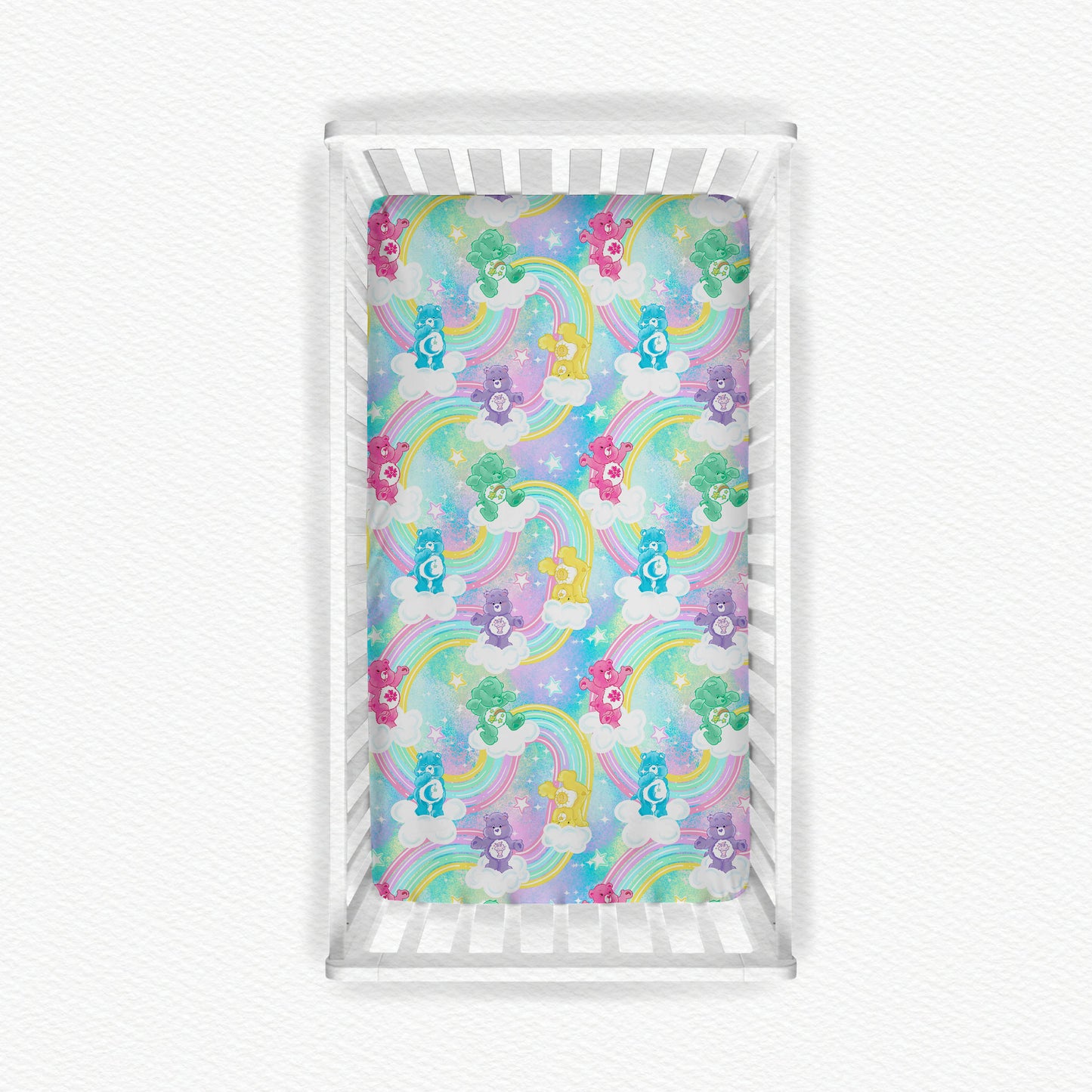 Cloud Nine Cuties Bamboo Crib Sheet