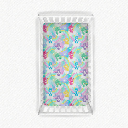 Cloud Nine Cuties Bamboo Crib Sheet