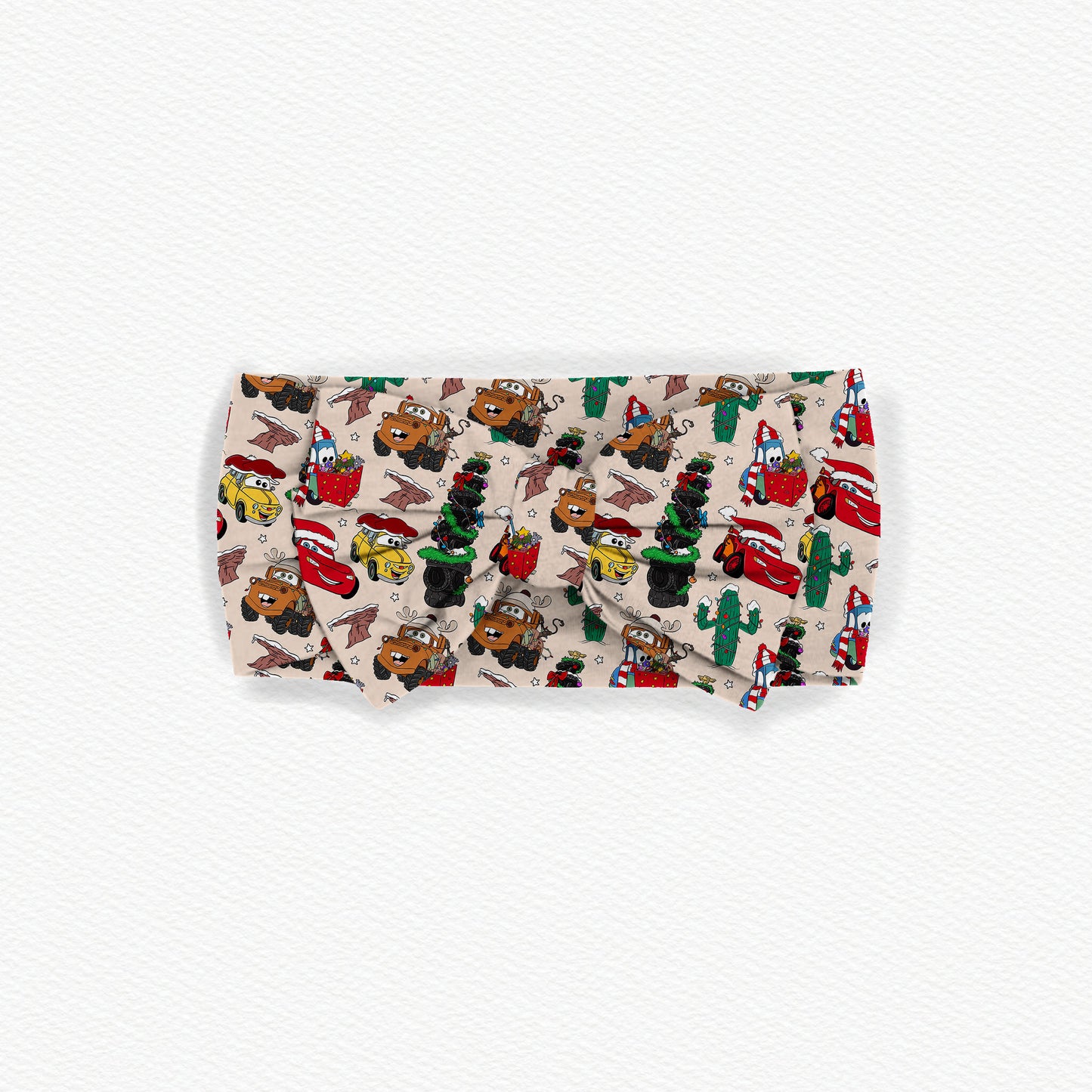 Kachow Christmas Bamboo Bow Headband