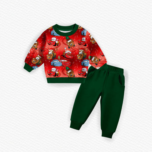 Christmas In Radiator Springs Bamboo Crewneck & Jogger Set