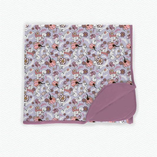Cottage Core Casper Double Layered Bamboo Blanket