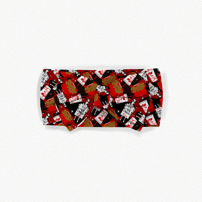 Eat Mor Chikin Bamboo Bow Headband