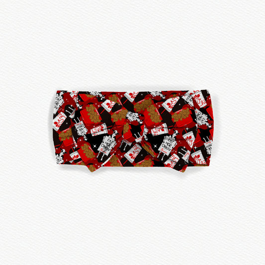 Eat Mor Chikin Bamboo Bow Headband