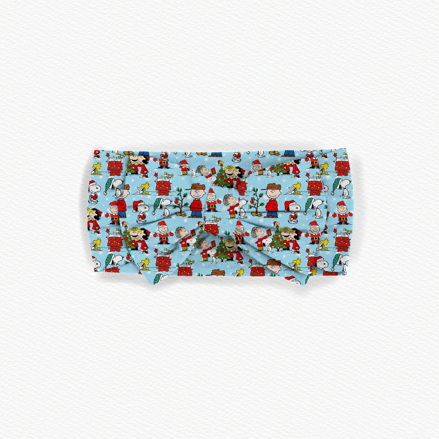 Snoopy Claus Bamboo Bow Headband