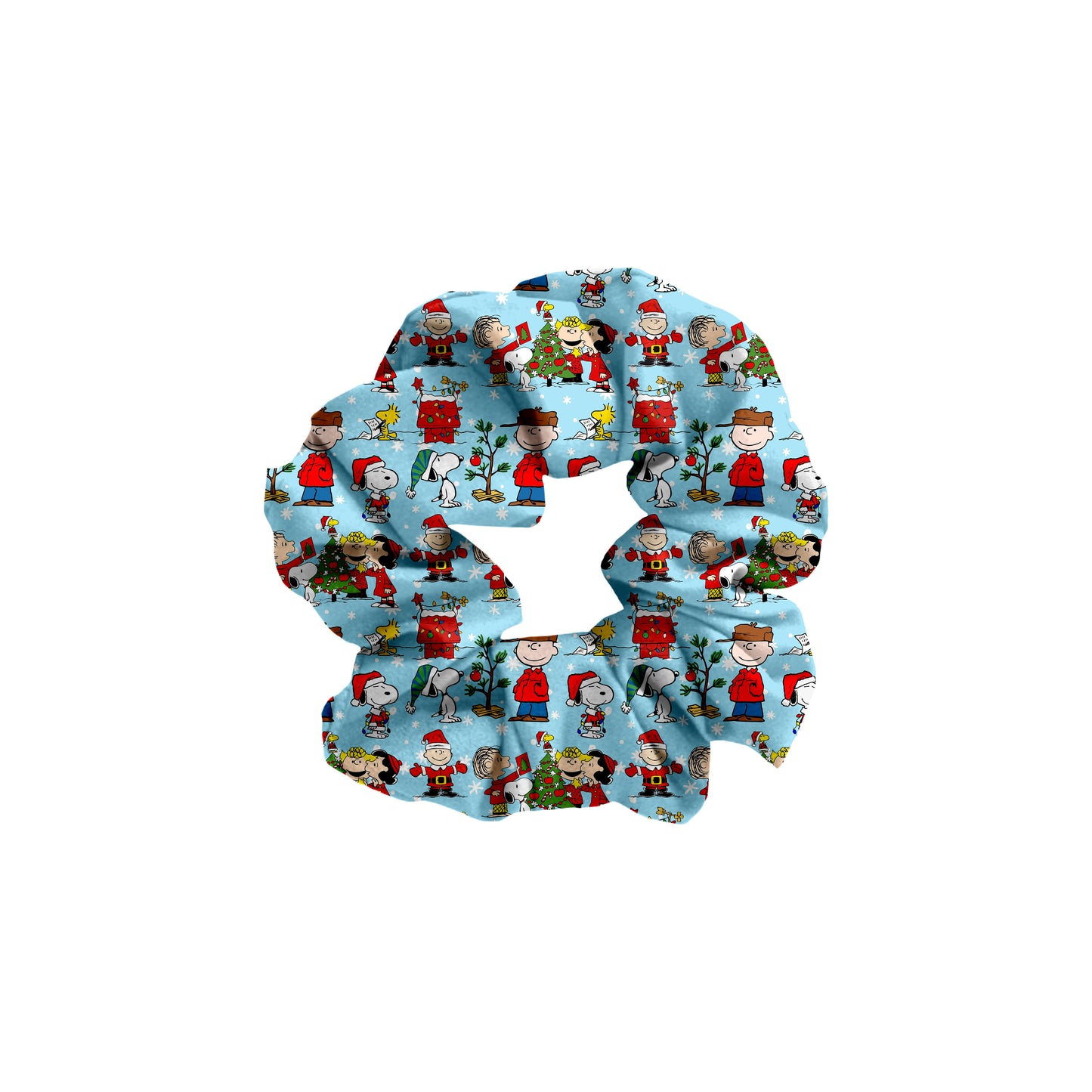 Snoopy Claus Bamboo Scrunchie
