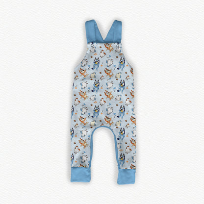 Heeler Chickens 2.0 Bamboo Overalls