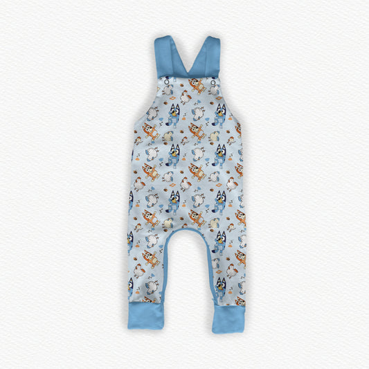 Heeler Chickens 2.0 Bamboo Overalls