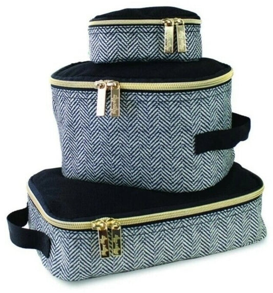 Itzy Ritzy Pack Like a Boss Diaper Bag Storage Packing Cubes- Coffee and Cream