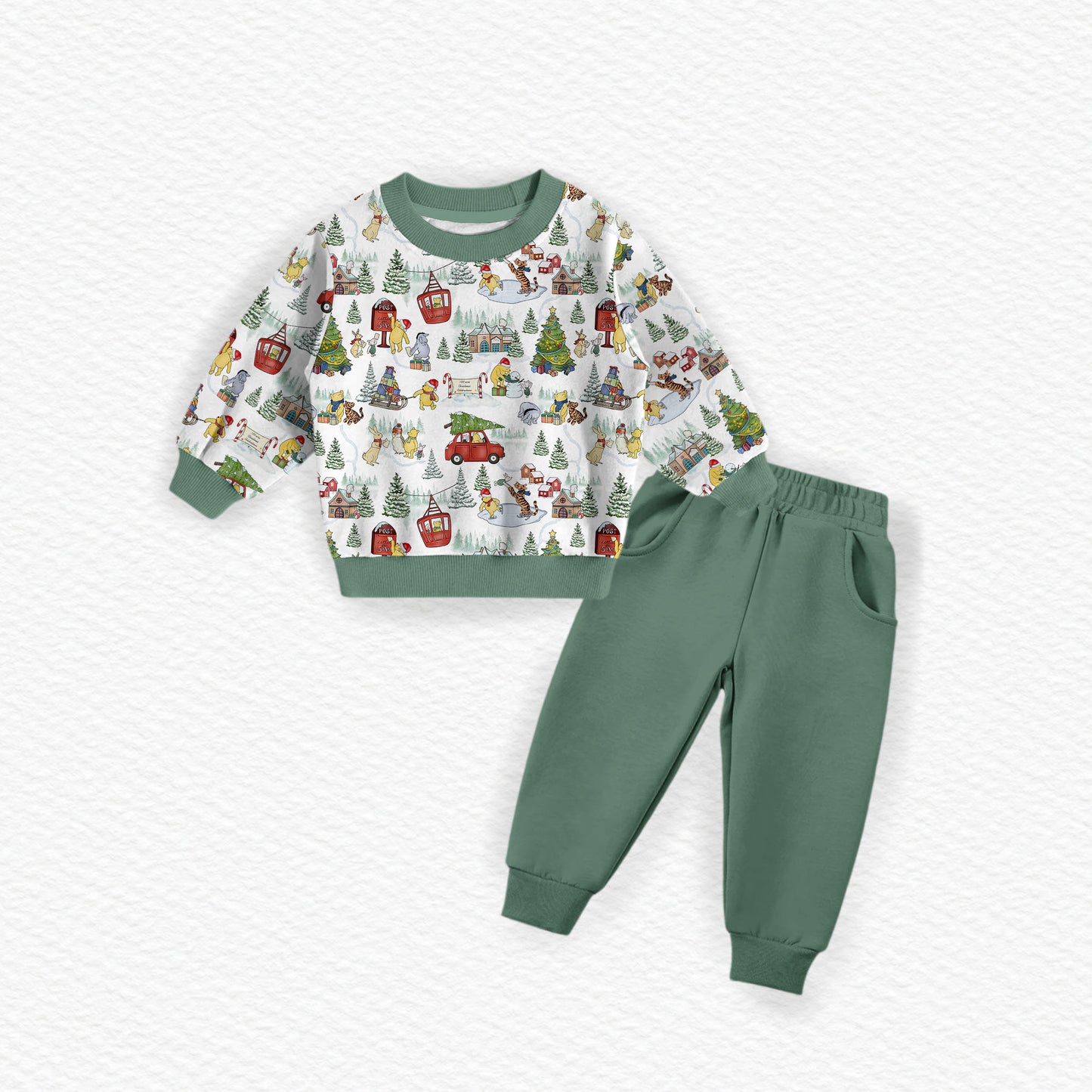 100 Acre Holiday's Bamboo Crewneck & Jogger Set