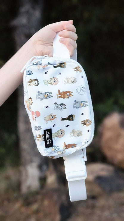 Blue Dog & Friends Belt Bag