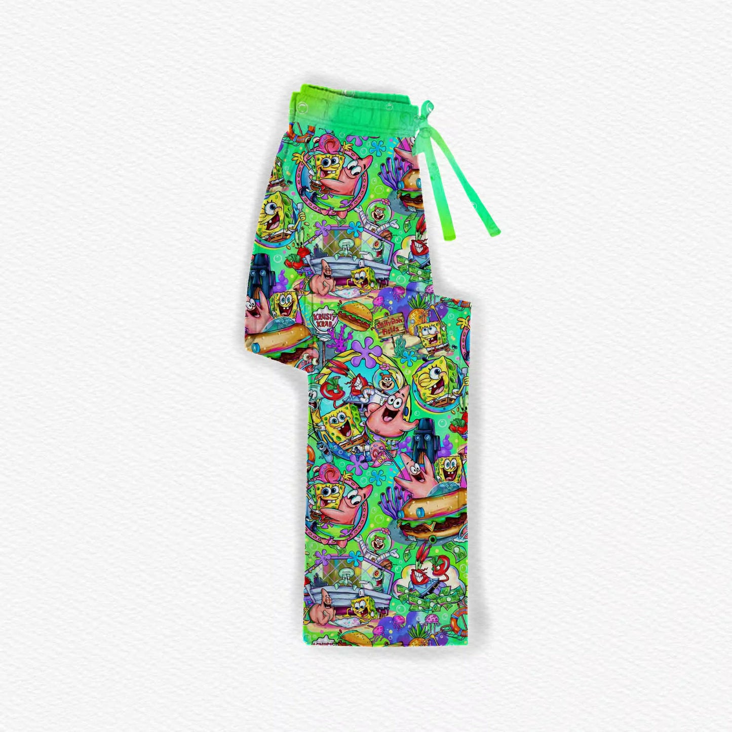 F Is For Friends Bamboo Adult Straight Leg Style Pants