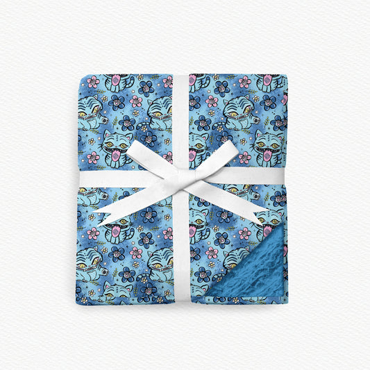 Derpy Fur Backed Bamboo Blanket