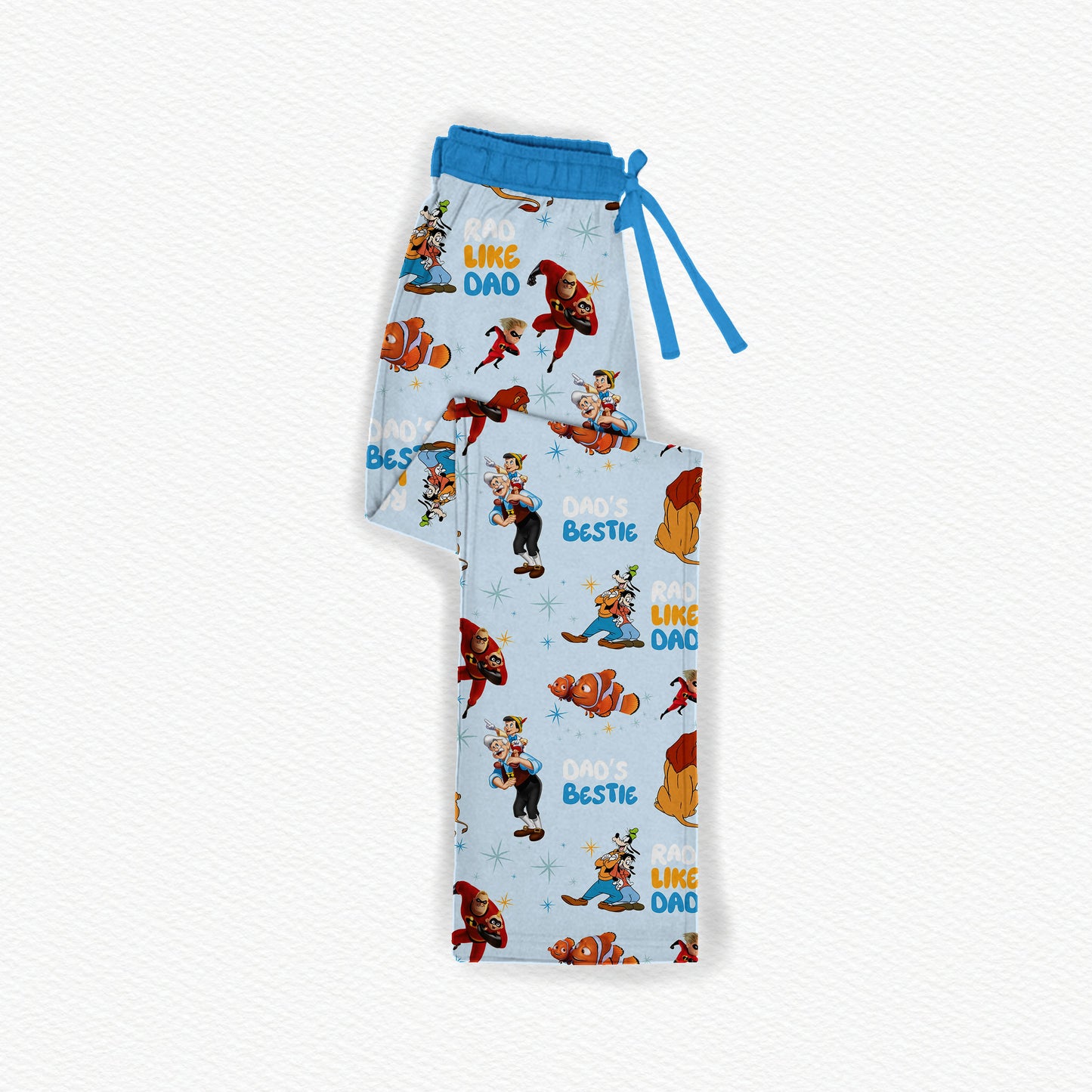 Rad Like Dad Bamboo Adult Straight Leg Style Pants