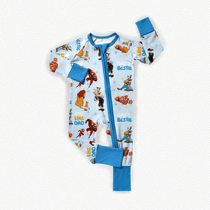Rad Like Dad Bamboo Zippy Pajamas
