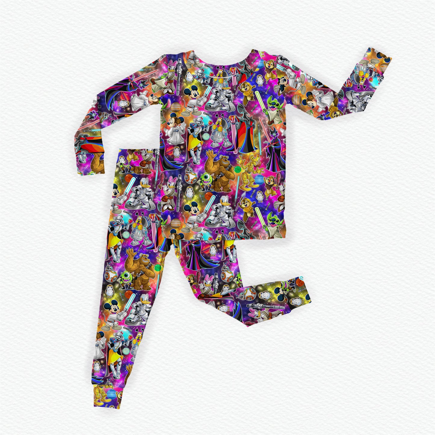 Magical Force Bamboo Long Sleeve Two Piece Pajama Set