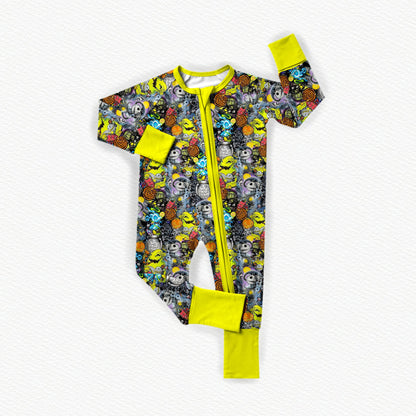Neon Nightmare Bamboo Zippy
