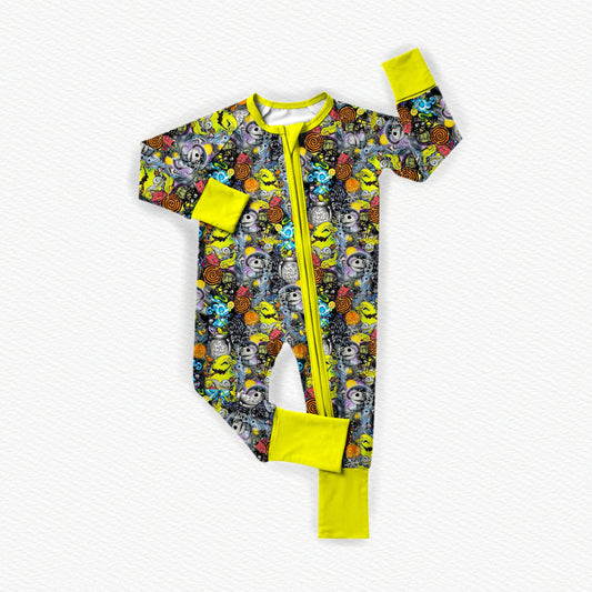 Neon Nightmare Bamboo Zippy