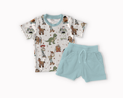 Woody's Roundup! Bamboo Tee & Shorts Set