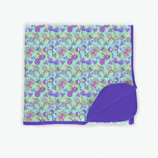 Magical Eerie Ears Double Layered Bamboo Blanket