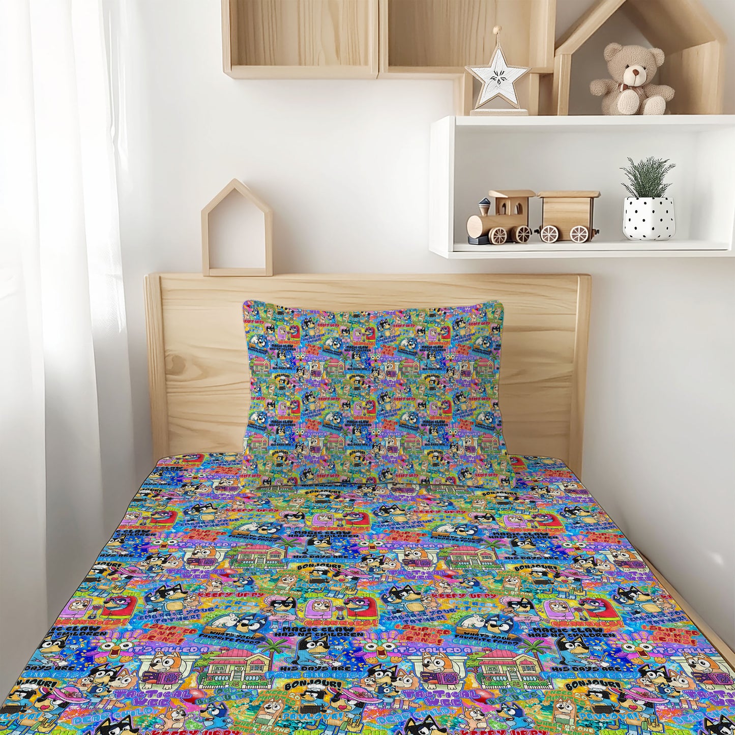 Embrace Your Father! Bamboo Bedding Set | Fitted Sheet & Pillowcase(s)