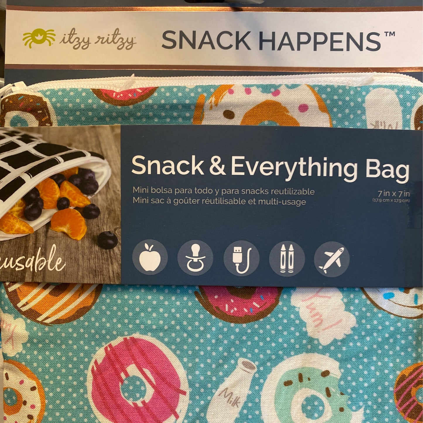Itzy Ritzy Snack Happens- Snack and Everything Bag