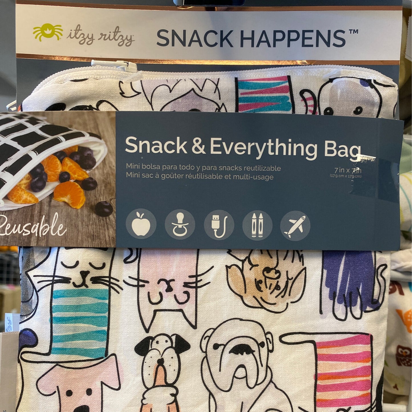 Itzy Ritzy Snack Happens- Snack and Everything Bag