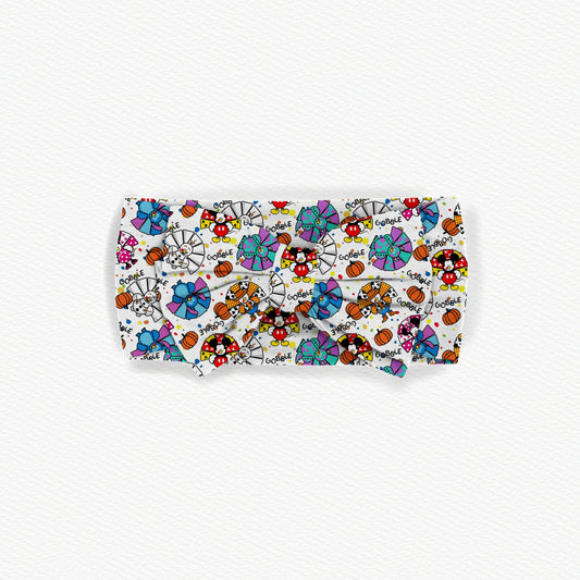 Walt's Pumpkin Pie Bamboo Bow Headband