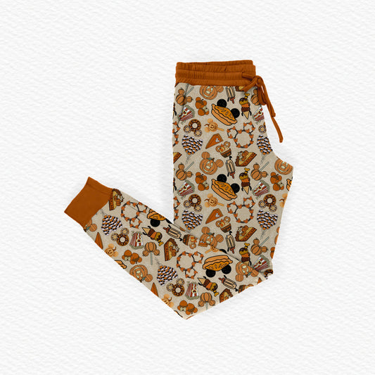 Magical Fall Feast Bamboo Adult Jogger Pants