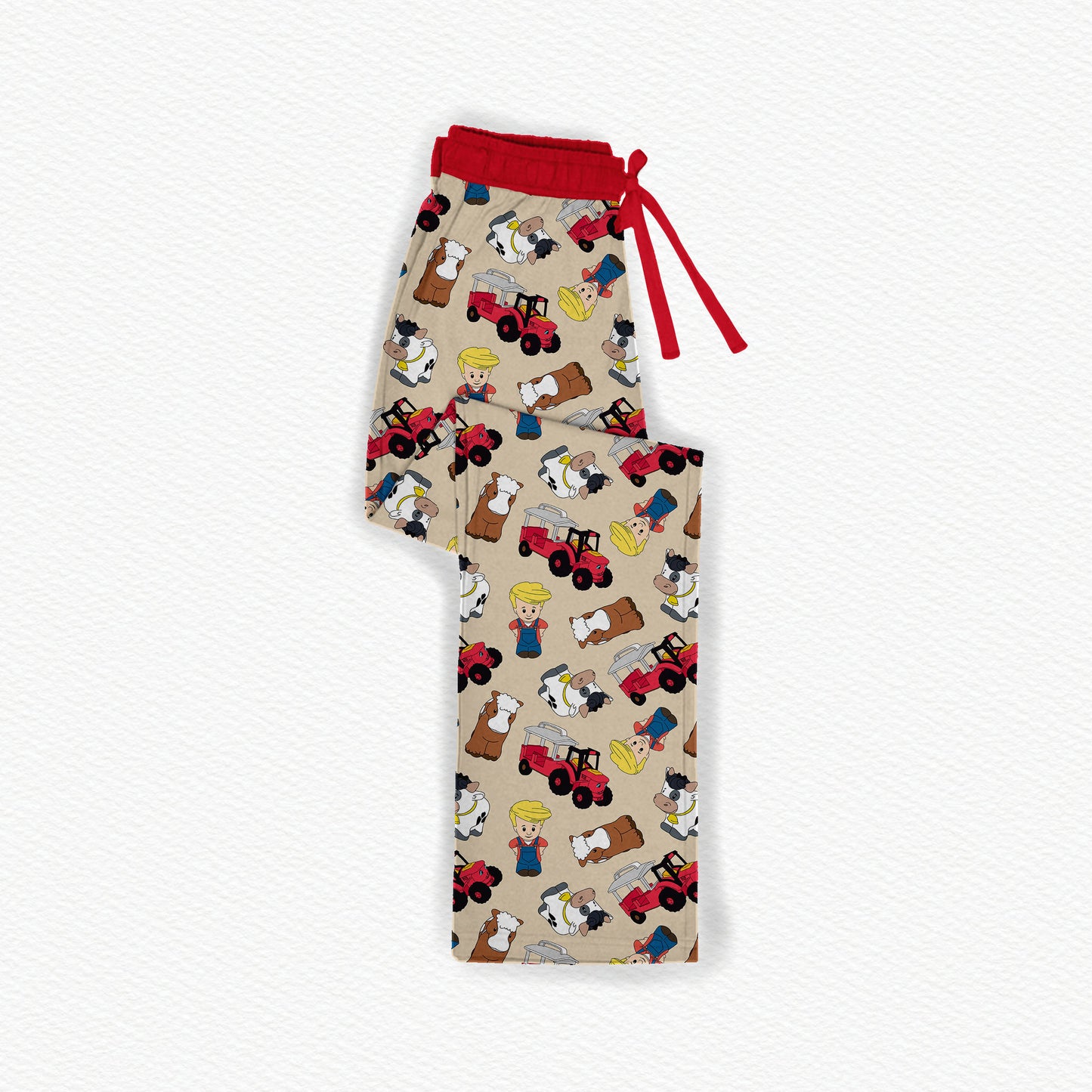 Farm Tiny People Bamboo Adult Straight Leg Style Pants