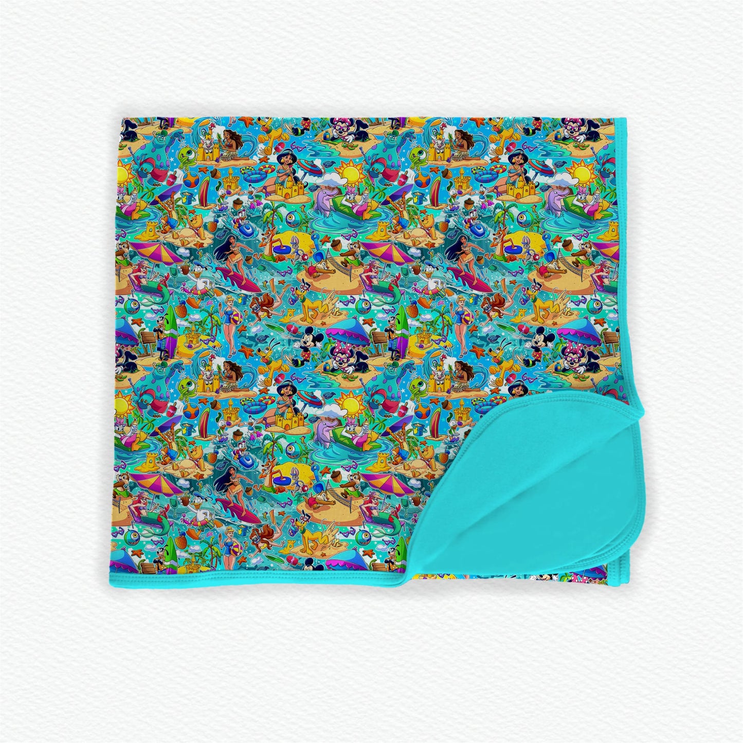 Fun In The Sun Double Layered Bamboo Blanket