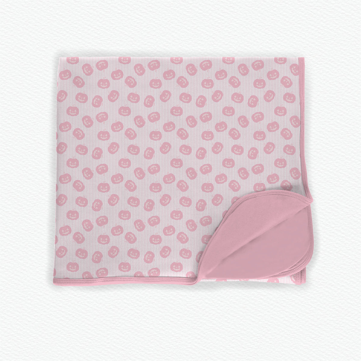 Pretty Little Pumpkins Double Layered Bamboo Blanket