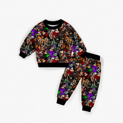 Mickey's Cauldron Bamboo French Terry Crewneck & Joggers Set