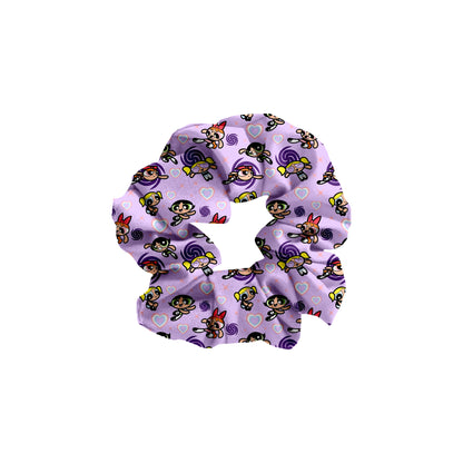 Vintage Drop Bamboo Scrunchies