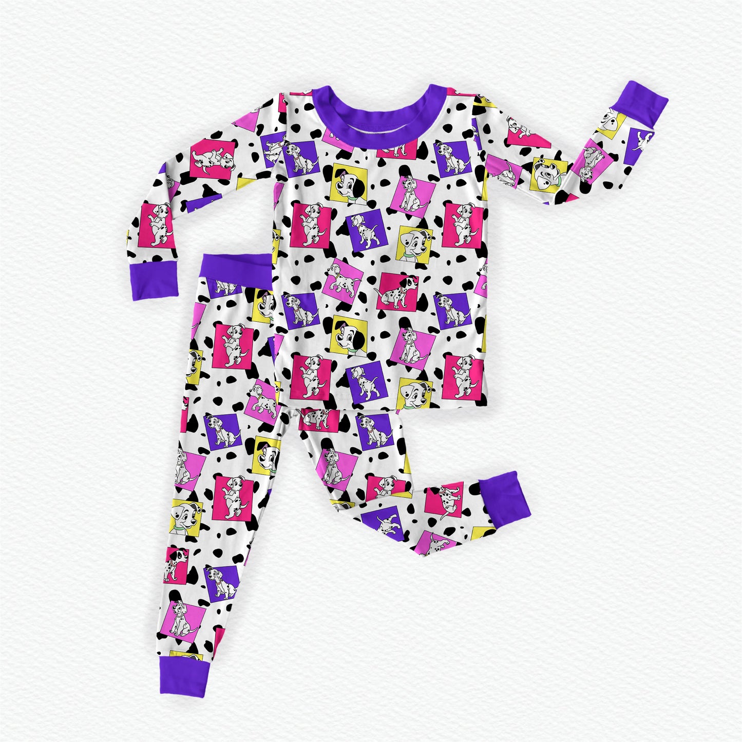101 Dalmatians Bamboo Long Sleeve Two Piece Pajama Set