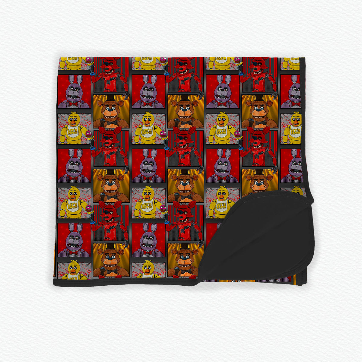 Fazbear Frights Double Layered Bamboo Blanket