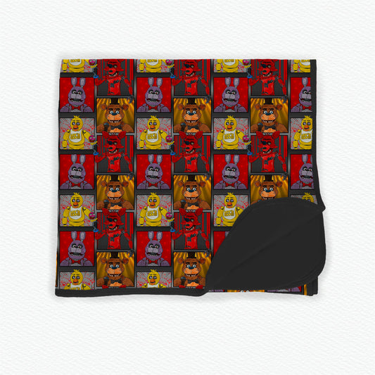 Fazbear Frights Double Layered Bamboo Blanket