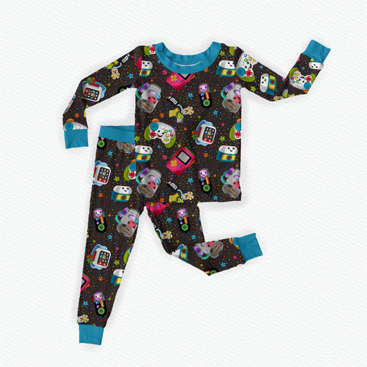 Toy Box Favorites Bamboo Long Sleeve Two Piece Pajama Set