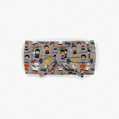"PIVOT!" Tiny People Bamboo Bow Headband