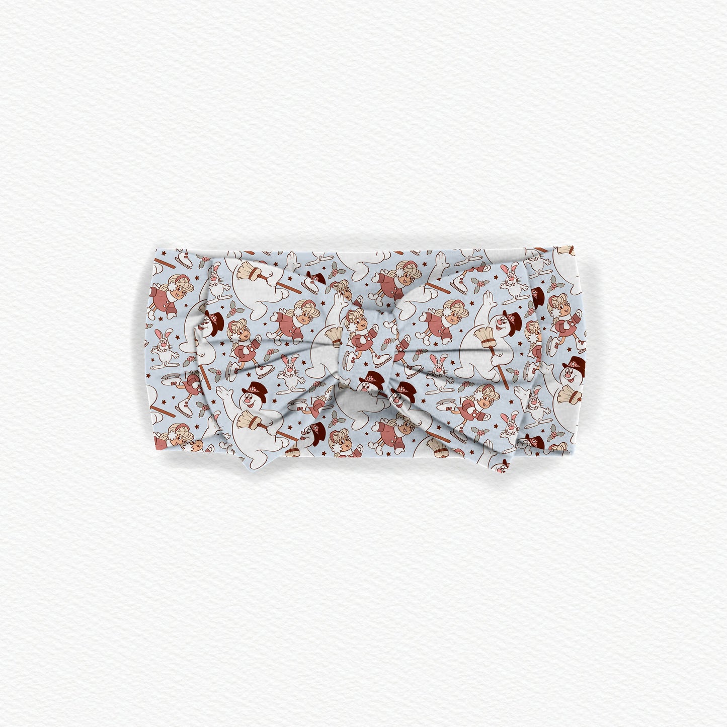 He's A Jolly, Happy Soul Bamboo Bow Headband