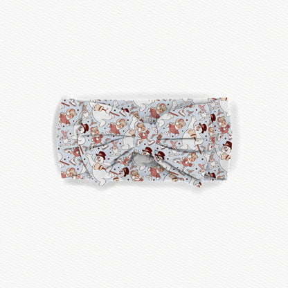 He's A Jolly, Happy Soul Bamboo Bow Headband