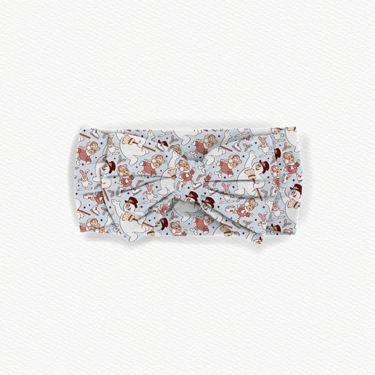 He's A Jolly, Happy Soul Bamboo Bow Headband