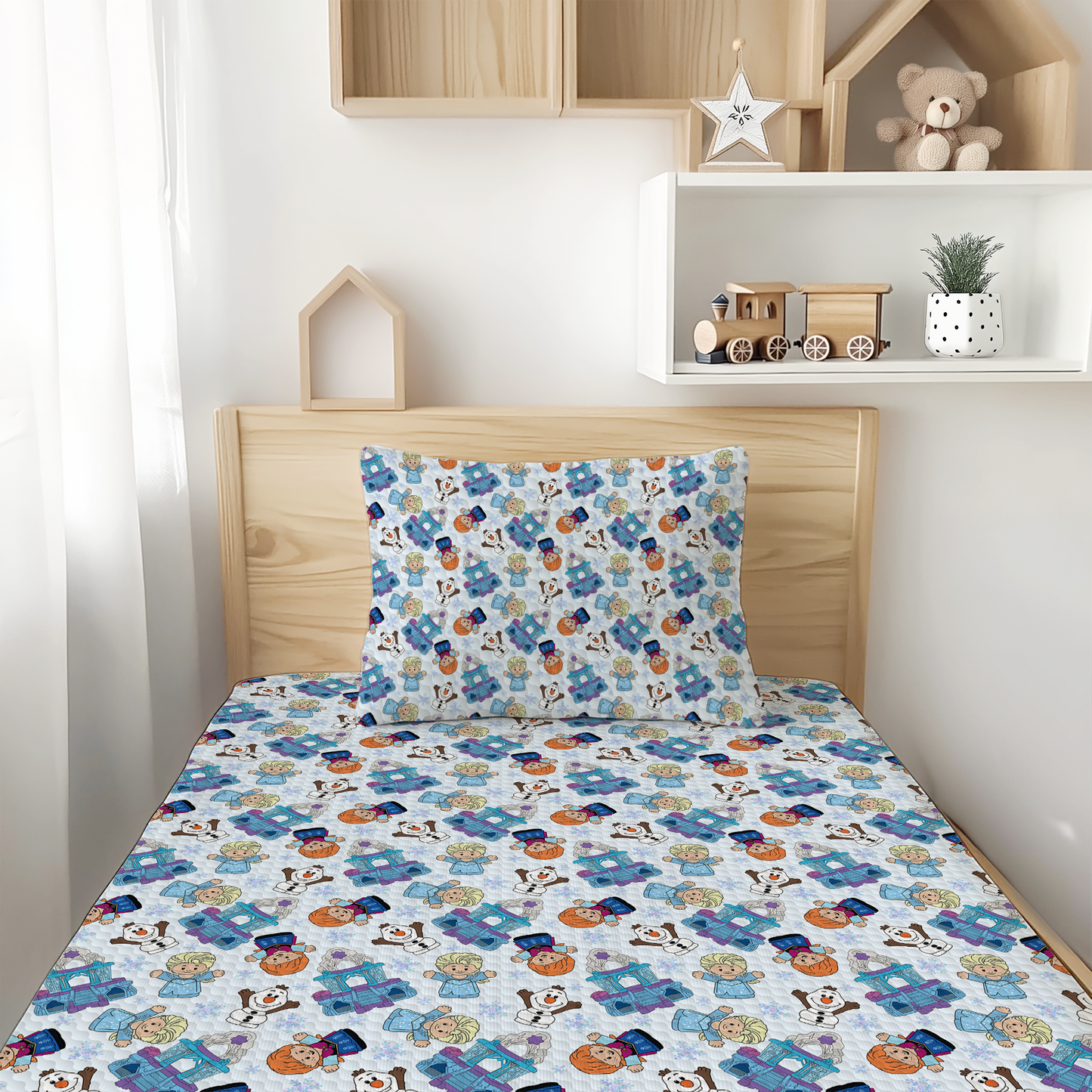 Worth Melting For Tiny People Bamboo Twin Sheet & Pillowcase Set