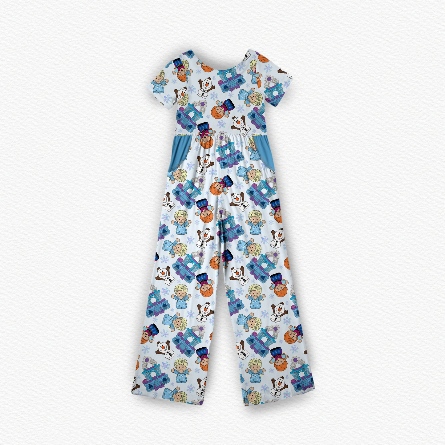 Worth Melting For Tiny People Bamboo Wide Leg Romper