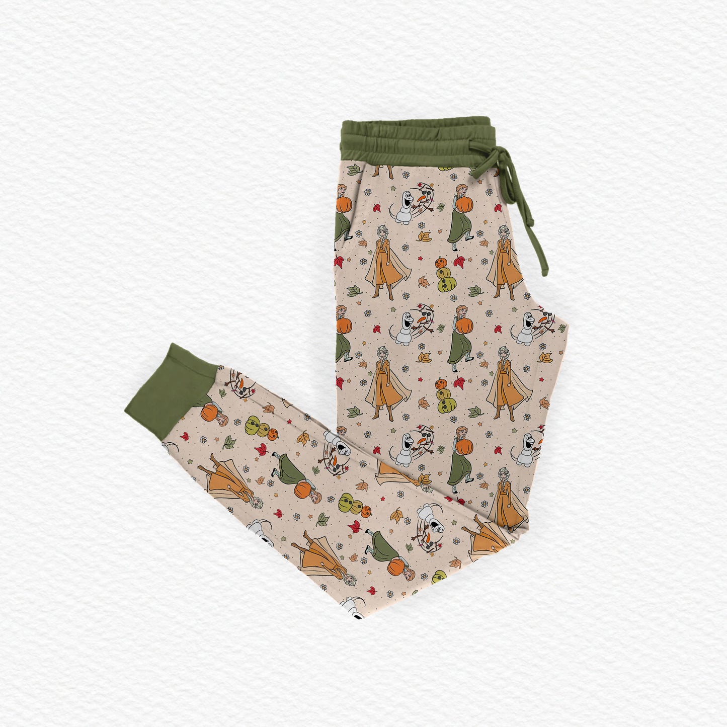 Autumn In Arendale Bamboo Adult Jogger Pants