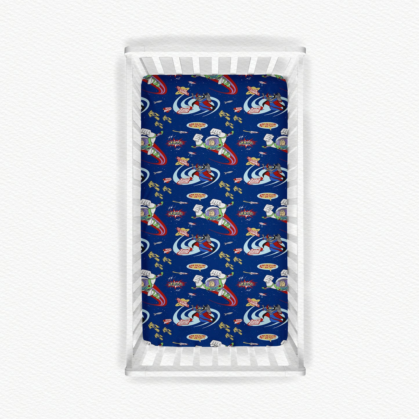 Buzz Lightyear Bamboo Crib Sheet