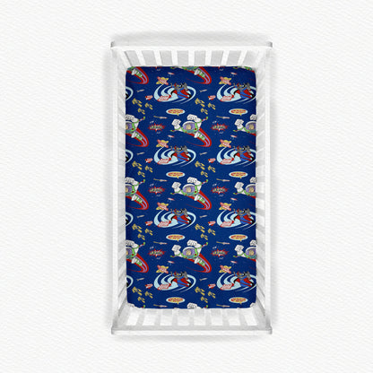 Buzz Lightyear Bamboo Crib Sheet